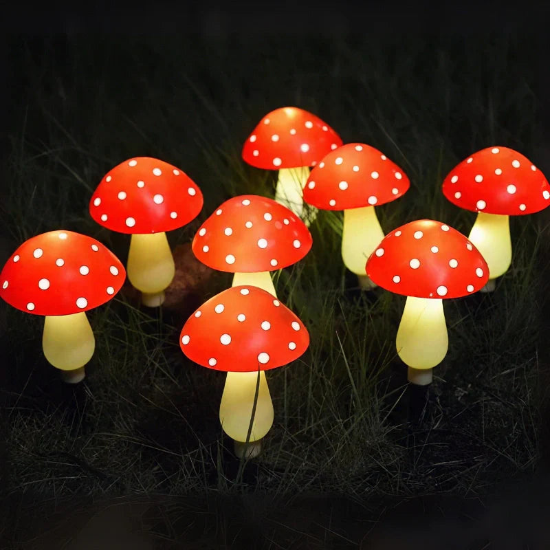 MoonlitMushrooms™ Solar Garden Lights