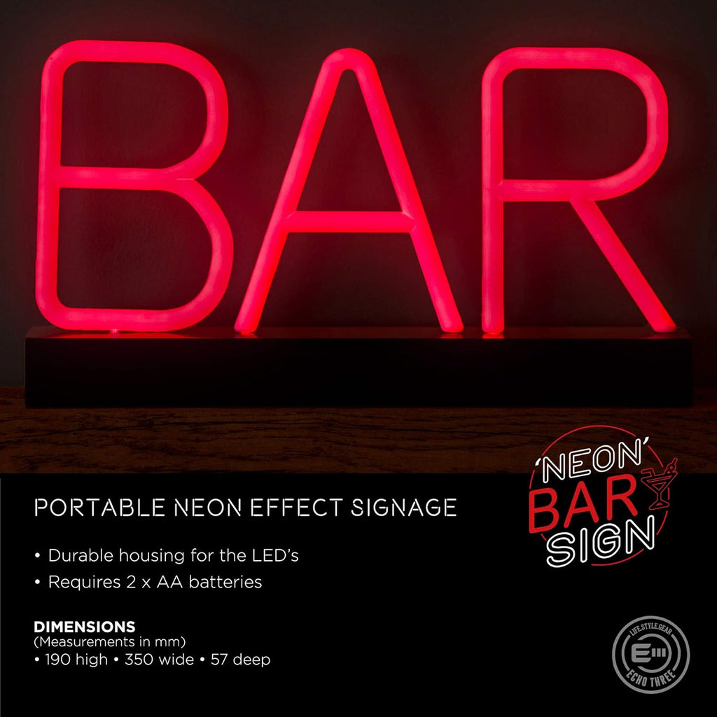 Neon Bar Sign