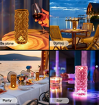 Crystal Diamond Table Lamp