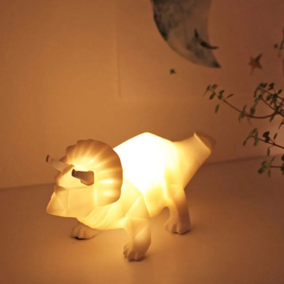 White Dinosaur LED Night Light