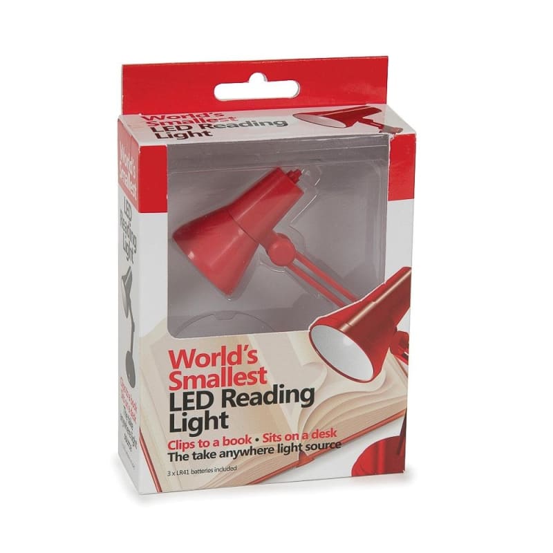 World's Smallest Reading Light